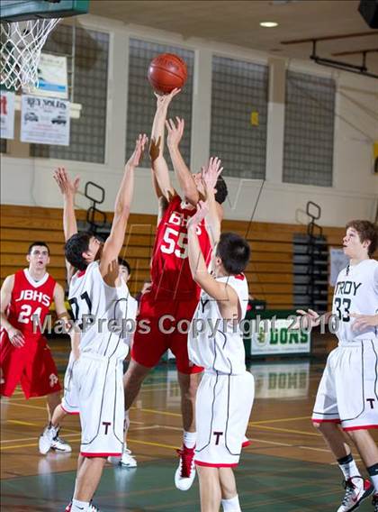 Thumbnail 2 in Burroughs vs. Troy (Santa Barbara Holiday Classic Tournament) photogallery.