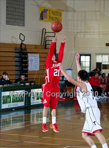 Thumbnail 3 in Burroughs vs. Troy (Santa Barbara Holiday Classic Tournament) photogallery.