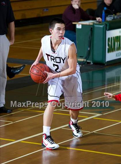Thumbnail 3 in Burroughs vs. Troy (Santa Barbara Holiday Classic Tournament) photogallery.