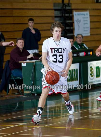 Thumbnail 2 in Burroughs vs. Troy (Santa Barbara Holiday Classic Tournament) photogallery.