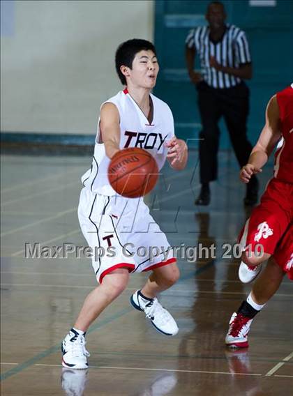 Thumbnail 3 in Burroughs vs. Troy (Santa Barbara Holiday Classic Tournament) photogallery.