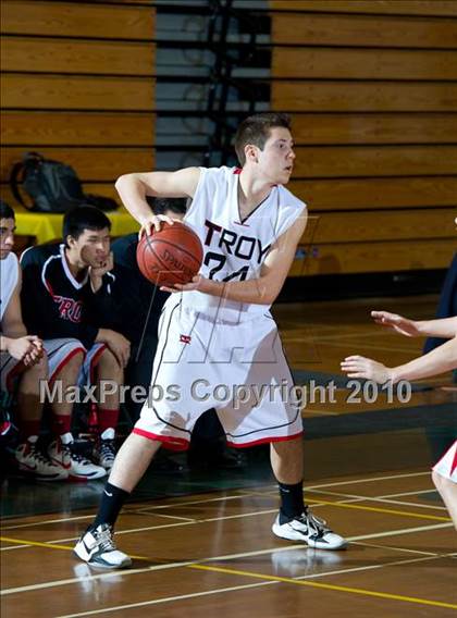 Thumbnail 1 in Burroughs vs. Troy (Santa Barbara Holiday Classic Tournament) photogallery.