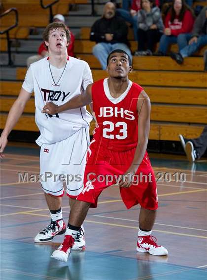Thumbnail 2 in Burroughs vs. Troy (Santa Barbara Holiday Classic Tournament) photogallery.