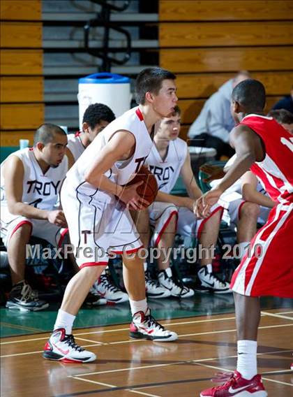Thumbnail 3 in Burroughs vs. Troy (Santa Barbara Holiday Classic Tournament) photogallery.