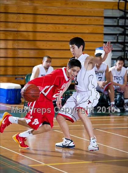 Thumbnail 1 in Burroughs vs. Troy (Santa Barbara Holiday Classic Tournament) photogallery.