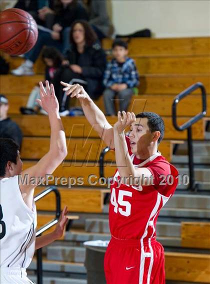 Thumbnail 2 in Burroughs vs. Troy (Santa Barbara Holiday Classic Tournament) photogallery.