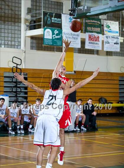 Thumbnail 1 in Burroughs vs. Troy (Santa Barbara Holiday Classic Tournament) photogallery.