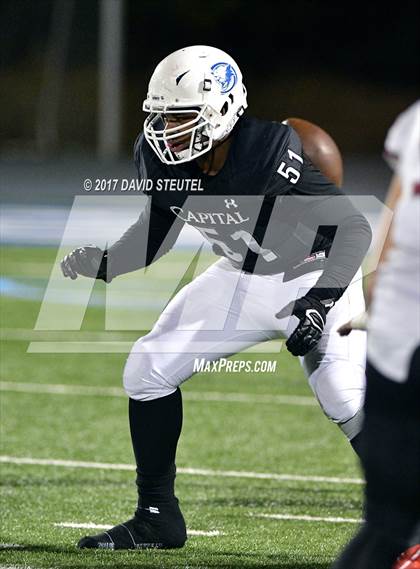 Thumbnail 1 in Bear River @ Capital Christian (CIF SJS D5 Playoffs) photogallery.