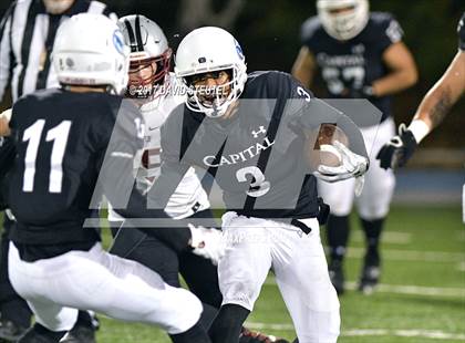 Thumbnail 1 in Bear River @ Capital Christian (CIF SJS D5 Playoffs) photogallery.