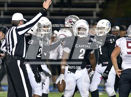 Thumbnail 1 in Bear River @ Capital Christian (CIF SJS D5 Playoffs) photogallery.