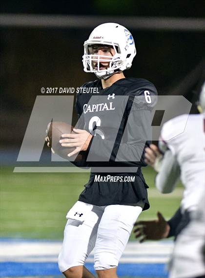 Thumbnail 1 in Bear River @ Capital Christian (CIF SJS D5 Playoffs) photogallery.
