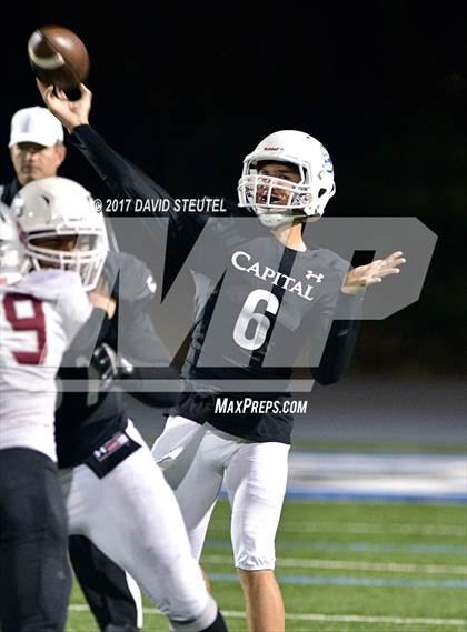 Thumbnail 1 in Bear River @ Capital Christian (CIF SJS D5 Playoffs) photogallery.