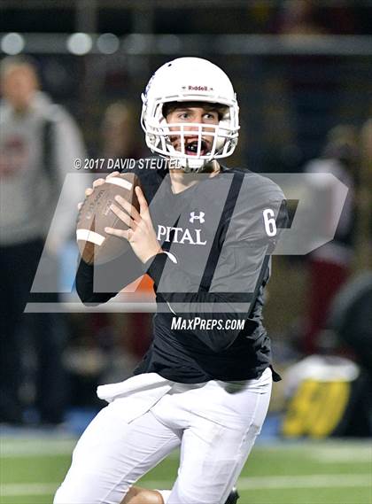 Thumbnail 1 in Bear River @ Capital Christian (CIF SJS D5 Playoffs) photogallery.