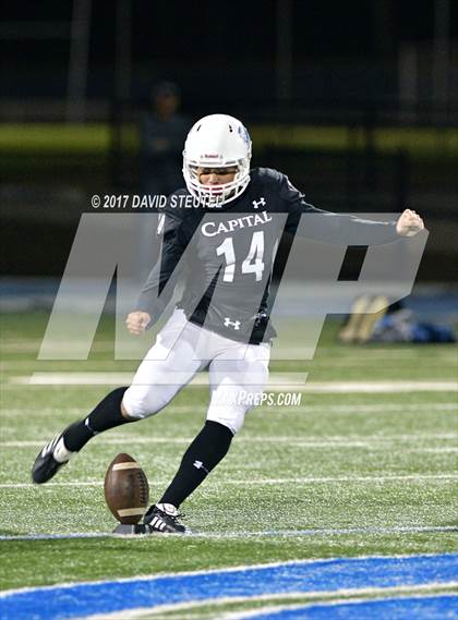 Thumbnail 2 in Bear River @ Capital Christian (CIF SJS D5 Playoffs) photogallery.