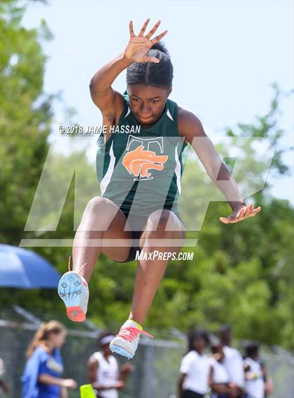Thumbnail 3 in SCHSL Class AAA Lowcountry Championship (Girls, Long Jump & Pole Vault) photogallery.
