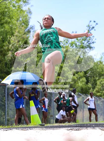 Thumbnail 1 in SCHSL Class AAA Lowcountry Championship (Girls, Long Jump & Pole Vault) photogallery.