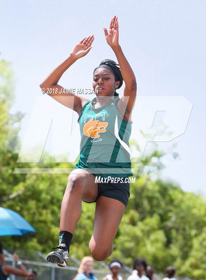 Thumbnail 3 in SCHSL Class AAA Lowcountry Championship (Girls, Long Jump & Pole Vault) photogallery.