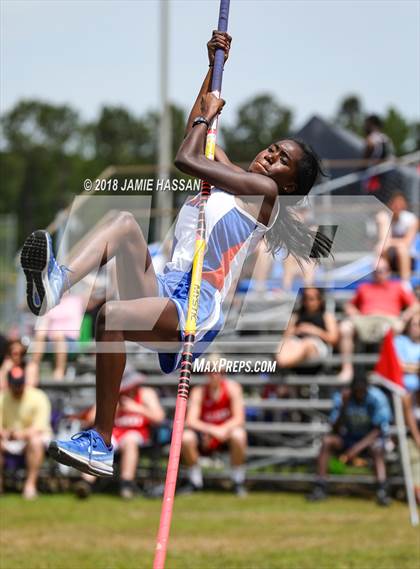 Thumbnail 1 in SCHSL Class AAA Lowcountry Championship (Girls, Long Jump & Pole Vault) photogallery.