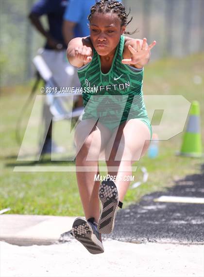 Thumbnail 2 in SCHSL Class AAA Lowcountry Championship (Girls, Long Jump & Pole Vault) photogallery.