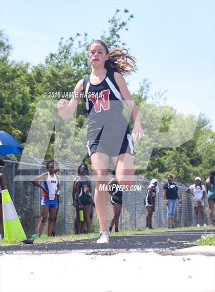 Thumbnail 1 in SCHSL Class AAA Lowcountry Championship (Girls, Long Jump & Pole Vault) photogallery.
