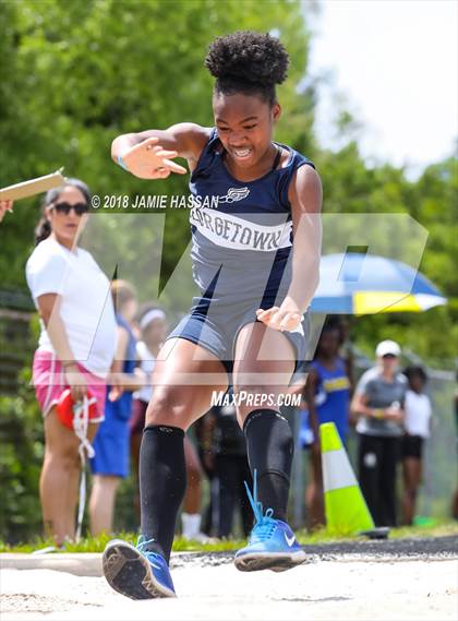 Thumbnail 2 in SCHSL Class AAA Lowcountry Championship (Girls, Long Jump & Pole Vault) photogallery.