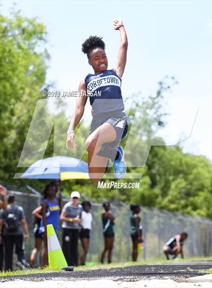 Thumbnail 3 in SCHSL Class AAA Lowcountry Championship (Girls, Long Jump & Pole Vault) photogallery.