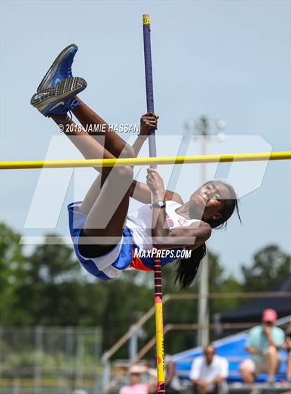 Thumbnail 2 in SCHSL Class AAA Lowcountry Championship (Girls, Long Jump & Pole Vault) photogallery.