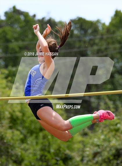 Thumbnail 3 in SCHSL Class AAA Lowcountry Championship (Girls, Long Jump & Pole Vault) photogallery.