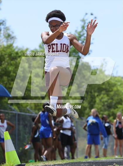 Thumbnail 3 in SCHSL Class AAA Lowcountry Championship (Girls, Long Jump & Pole Vault) photogallery.