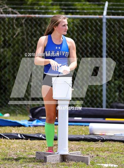 Thumbnail 1 in SCHSL Class AAA Lowcountry Championship (Girls, Long Jump & Pole Vault) photogallery.