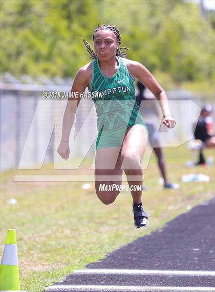 Thumbnail 3 in SCHSL Class AAA Lowcountry Championship (Girls, Long Jump & Pole Vault) photogallery.
