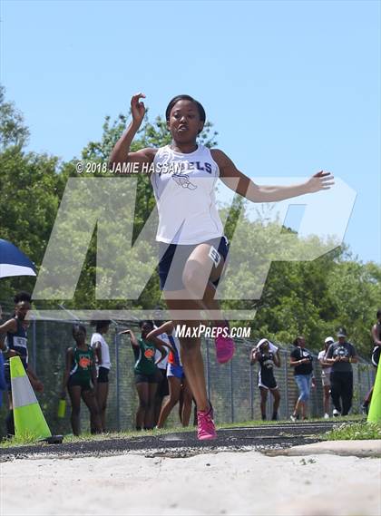 Thumbnail 2 in SCHSL Class AAA Lowcountry Championship (Girls, Long Jump & Pole Vault) photogallery.