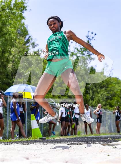 Thumbnail 1 in SCHSL Class AAA Lowcountry Championship (Girls, Long Jump & Pole Vault) photogallery.