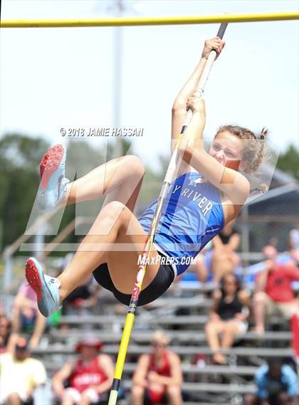 Thumbnail 1 in SCHSL Class AAA Lowcountry Championship (Girls, Long Jump & Pole Vault) photogallery.