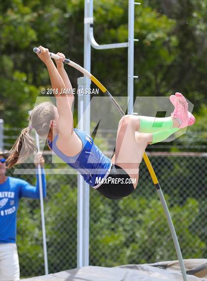 Thumbnail 3 in SCHSL Class AAA Lowcountry Championship (Girls, Long Jump & Pole Vault) photogallery.