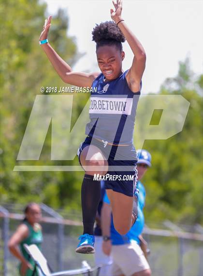 Thumbnail 1 in SCHSL Class AAA Lowcountry Championship (Girls, Long Jump & Pole Vault) photogallery.