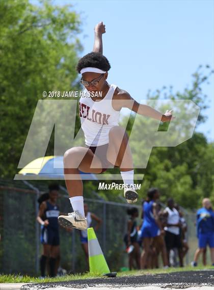 Thumbnail 1 in SCHSL Class AAA Lowcountry Championship (Girls, Long Jump & Pole Vault) photogallery.