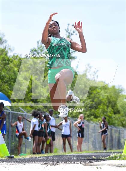 Thumbnail 2 in SCHSL Class AAA Lowcountry Championship (Girls, Long Jump & Pole Vault) photogallery.
