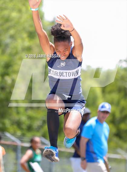Thumbnail 2 in SCHSL Class AAA Lowcountry Championship (Girls, Long Jump & Pole Vault) photogallery.