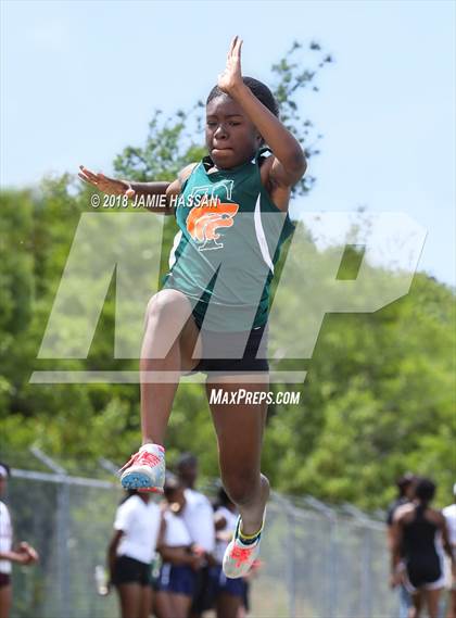 Thumbnail 2 in SCHSL Class AAA Lowcountry Championship (Girls, Long Jump & Pole Vault) photogallery.