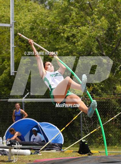 Thumbnail 2 in SCHSL Class AAA Lowcountry Championship (Girls, Long Jump & Pole Vault) photogallery.