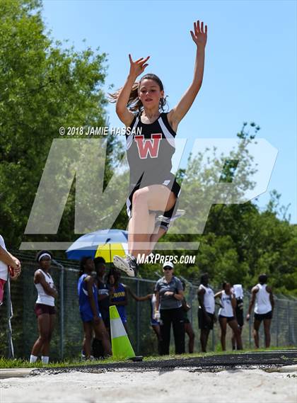 Thumbnail 1 in SCHSL Class AAA Lowcountry Championship (Girls, Long Jump & Pole Vault) photogallery.