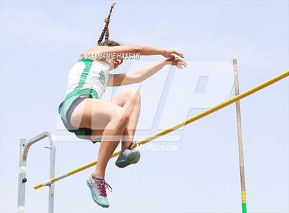 Thumbnail 2 in SCHSL Class AAA Lowcountry Championship (Girls, Long Jump & Pole Vault) photogallery.