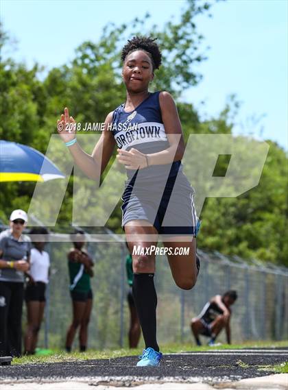 Thumbnail 2 in SCHSL Class AAA Lowcountry Championship (Girls, Long Jump & Pole Vault) photogallery.