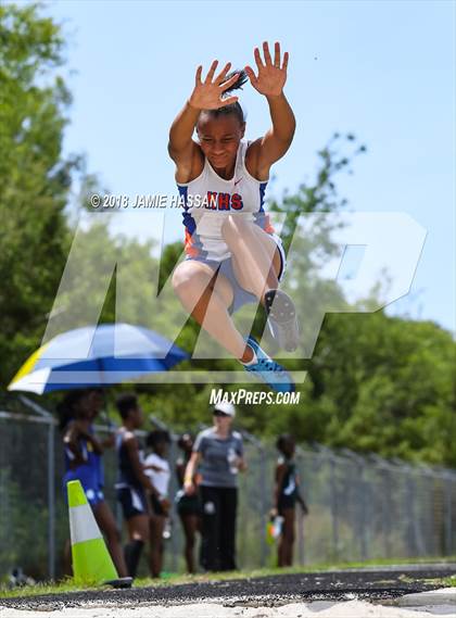 Thumbnail 2 in SCHSL Class AAA Lowcountry Championship (Girls, Long Jump & Pole Vault) photogallery.