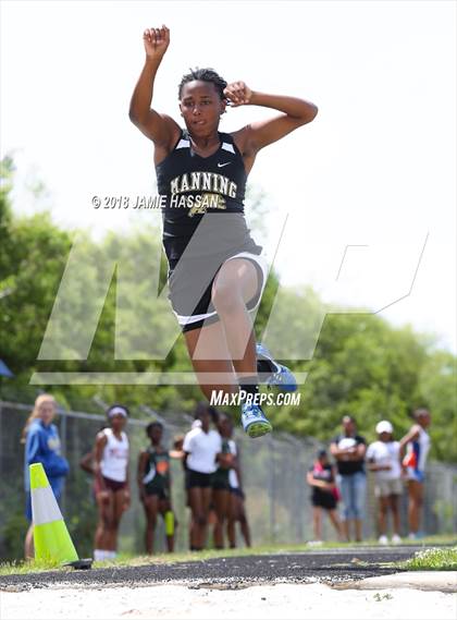 Thumbnail 3 in SCHSL Class AAA Lowcountry Championship (Girls, Long Jump & Pole Vault) photogallery.