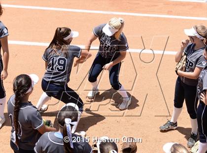 Thumbnail 2 in Academy of Careers & Exploration vs. Rolling Hills Prep (CIF SS D7 Final) photogallery.