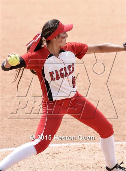 Thumbnail 3 in Academy of Careers & Exploration vs. Rolling Hills Prep (CIF SS D7 Final) photogallery.