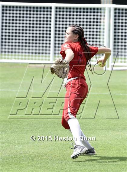 Thumbnail 3 in Academy of Careers & Exploration vs. Rolling Hills Prep (CIF SS D7 Final) photogallery.