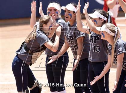 Thumbnail 2 in Academy of Careers & Exploration vs. Rolling Hills Prep (CIF SS D7 Final) photogallery.